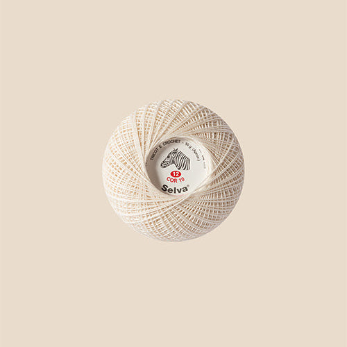 Cotton yarn for crochet nº6