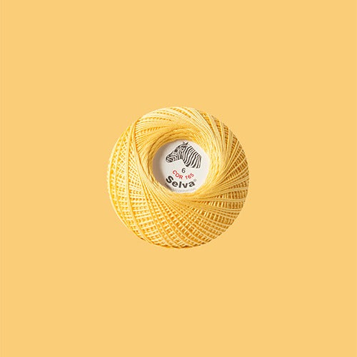 Linha de crochê nº6 (cores lisas)