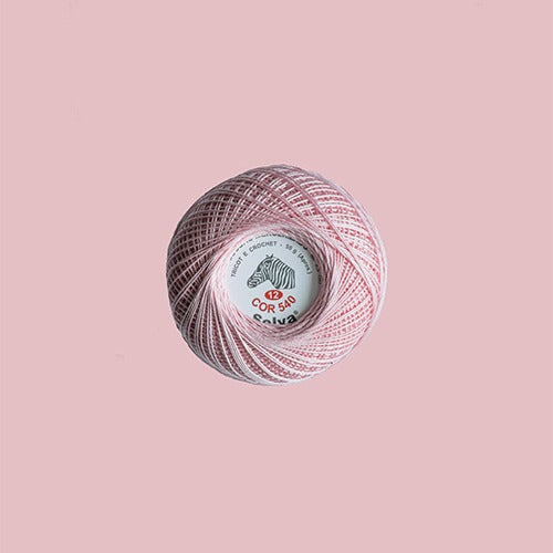 Linha de crochê nº6 (cores lisas)