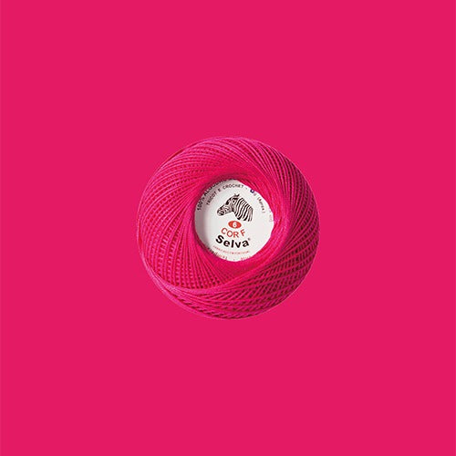 Linha de crochê nº6 (cores lisas)