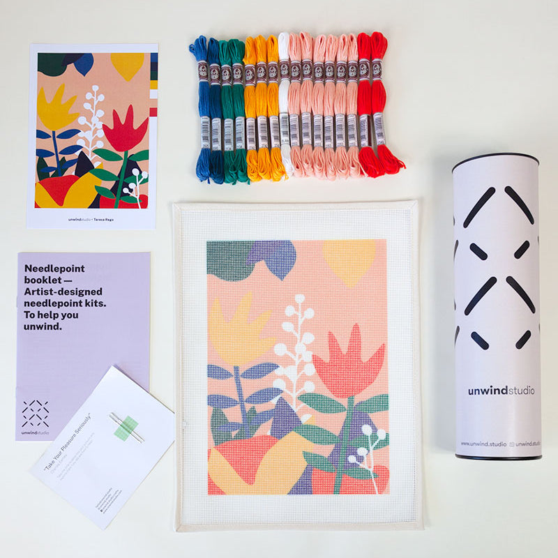 Kit de meio ponto Tulipas