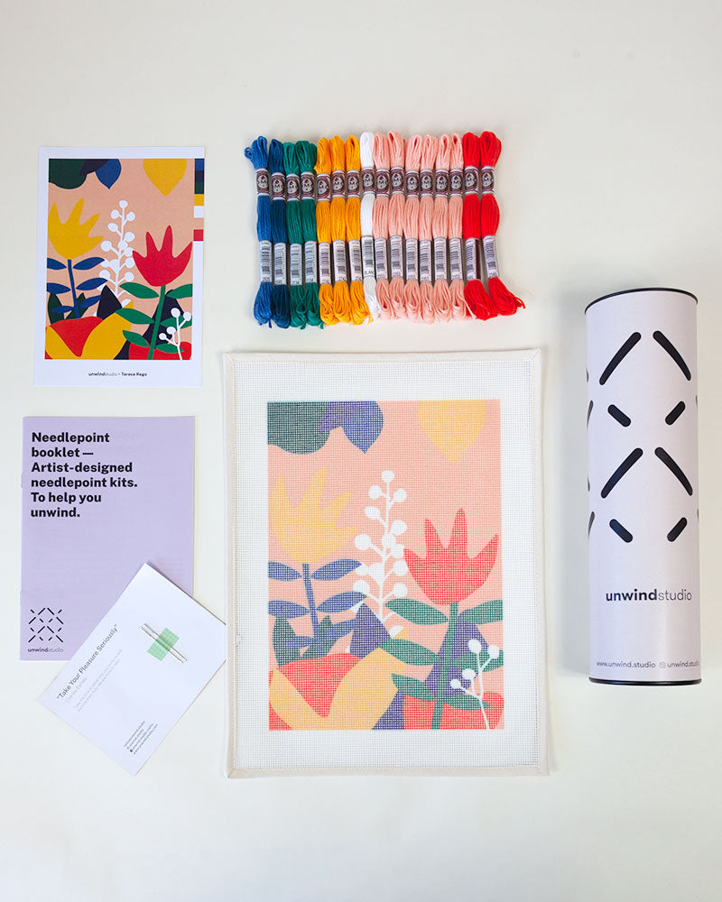 Kit de meio ponto Tulipas