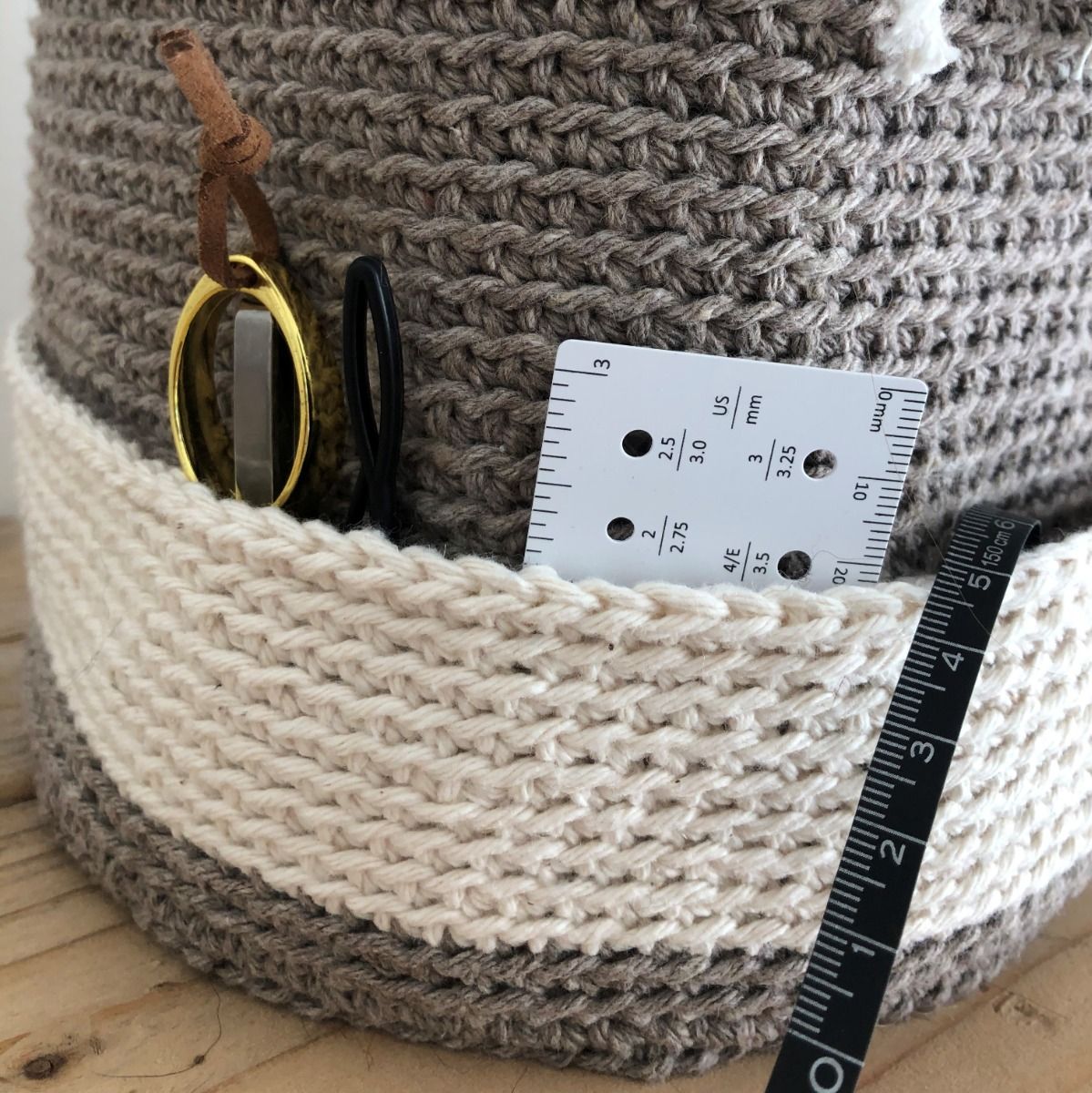 Crochet kit Jönköping project bag