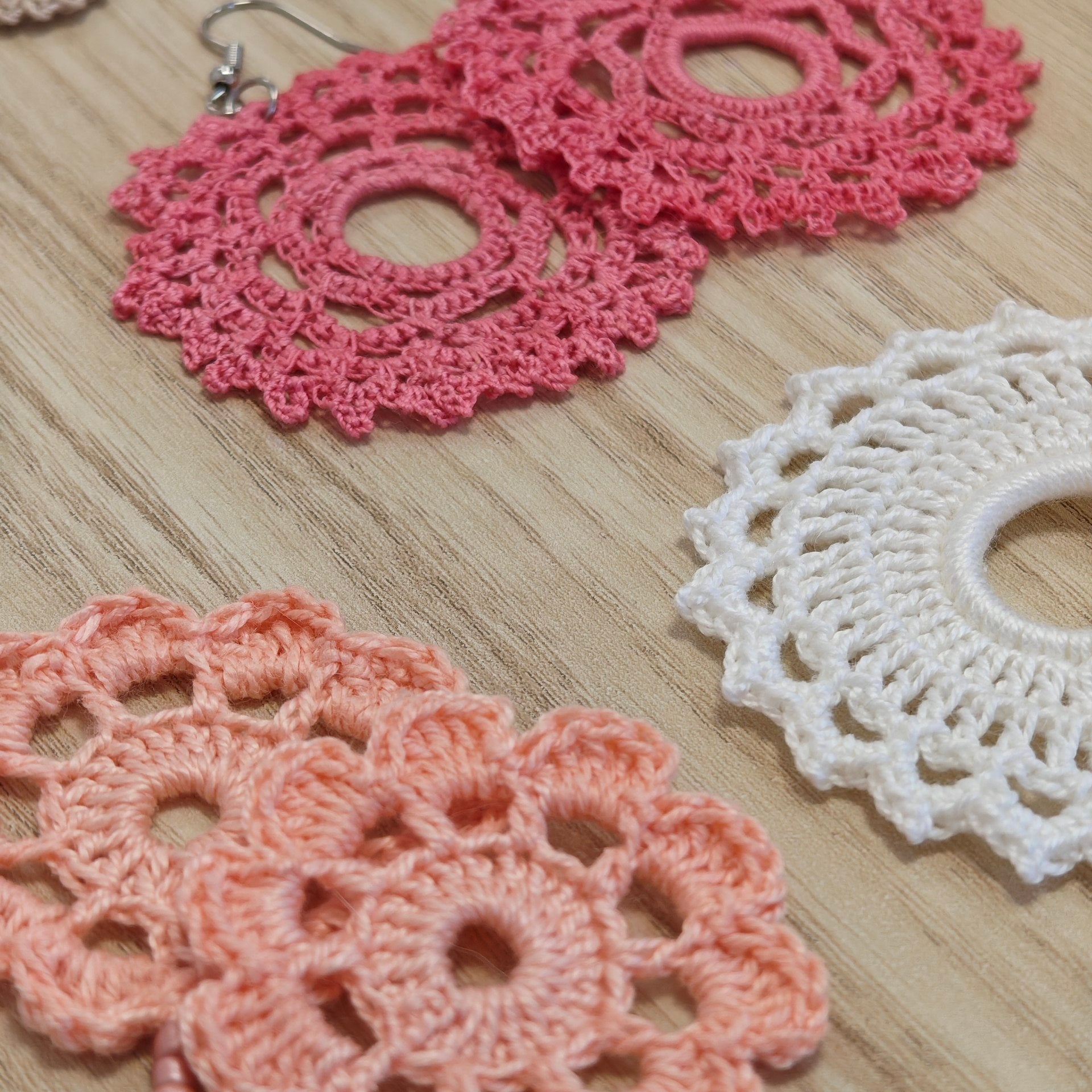 Crochet earrings