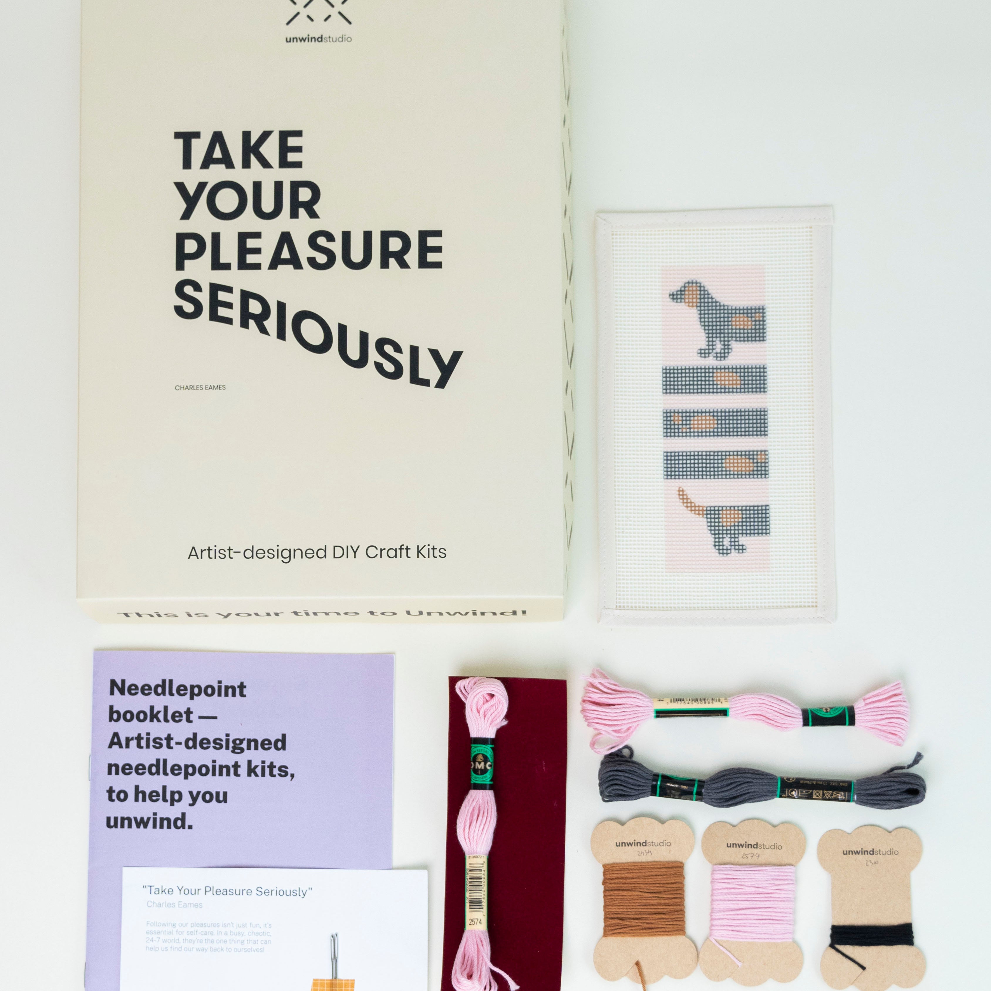 Kit de meio ponto marcador de livro Wi(e)nner